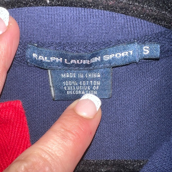 Ralph Lauren Sport… Preppy Collared Shirt… Size Small… 100% Cotton - Picture 4 of 4